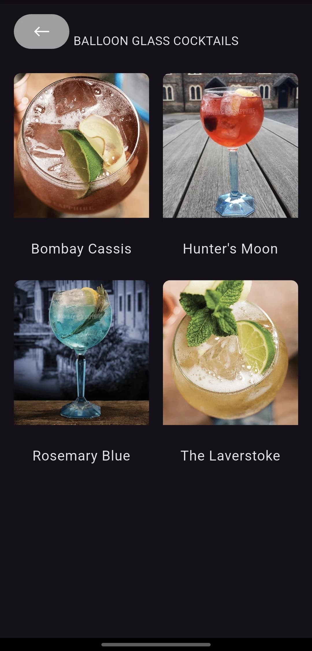 Cocktalez cocktail results